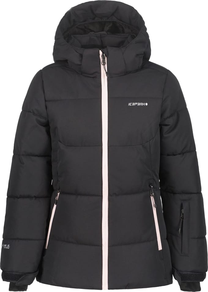 ICEPEAK LORIS JR Meisjes Wintersportjas - Zwart - Maat 116