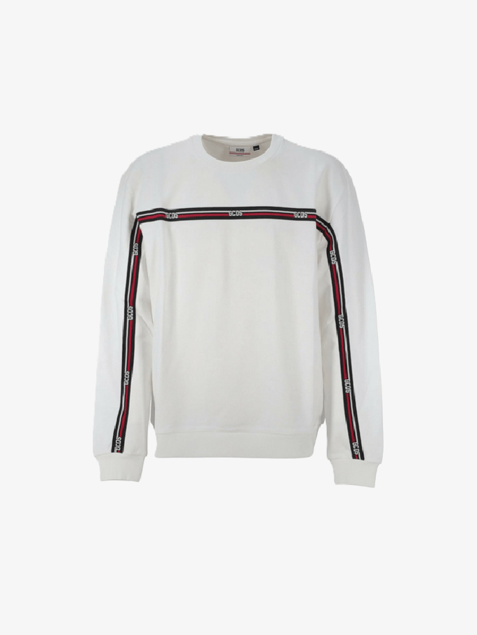 Crewneck sweater man wit