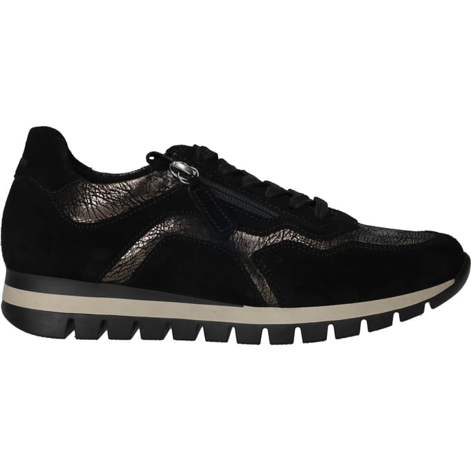 Gabor Dames Sneakers - zwart