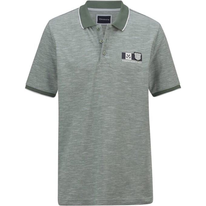 Babista herren Poloshirt - 52/54 - groen - Plus Size