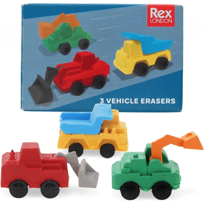Gum Rex London Construction vehicles (x3)