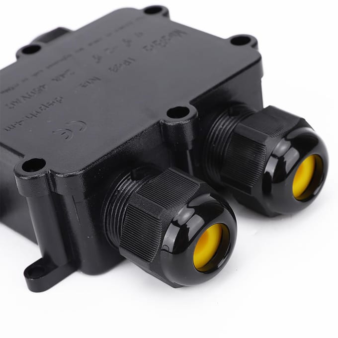 Kunststof Waterdichte Lasdoos M686 Buitenkabel 4-weg H-type Elektrische Lasdoos IP68