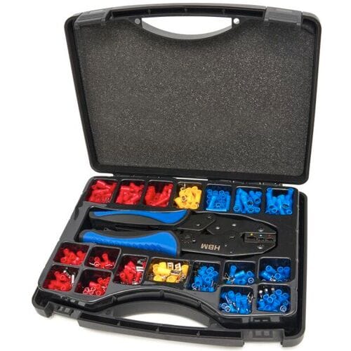 HBM 552 Delige Professionele Kabelkrimptang Set