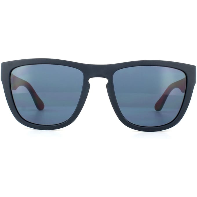 Tommy Hilfiger Square Heren Blue Blue Blauwe zonnebril