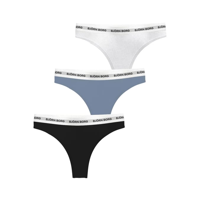Dames string Björn Borg Logo (x3)