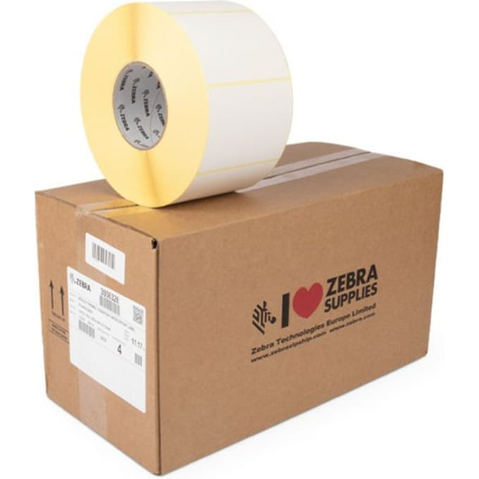 Zebra 3006326 (Z-Select 2000T) Etiket Zwart op wit (102 mm x 76 mm) 4 rollen