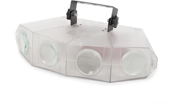 QUAD LED MOONFLOWER - TRANSPARANTE BEHUIZING (HQLE10030)