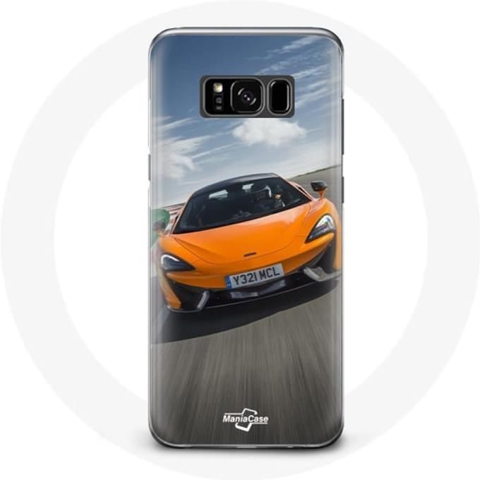 Hoesje - McLaren - Galaxy S8 - Oranje - Formule 1 - Hard oranje