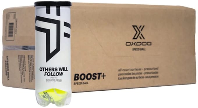 OXDOG Boost+ Padelballen doos - 24 * 3