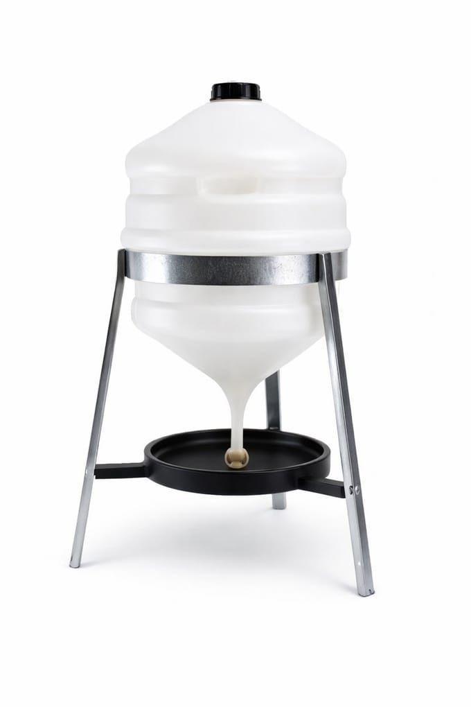 Natuurlijker leven®- Sifon drinker voor pluimvee - 30 liter - drinkbak - drinkklok - drinksilo