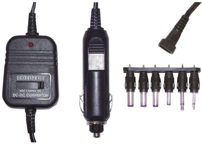 Eagle DC-DC converter 800mAh - input 12-13,8volt - Output 1,5/3/4,5/6/7,5/12volt