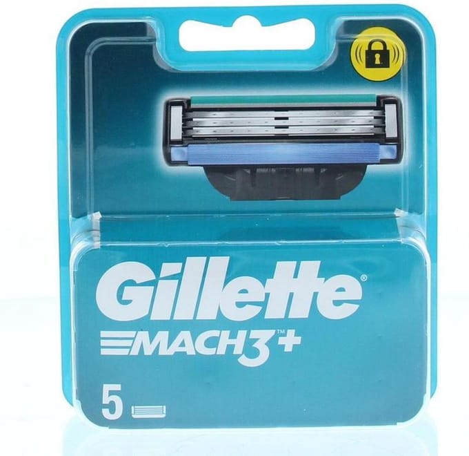 Gillette Mach 3 Scheermesjes 5 stuks