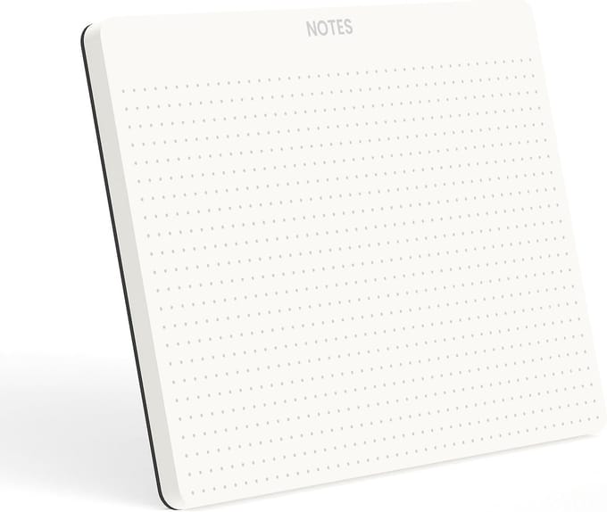 Notes Planner - Muismat Schrijfblok - 22x16cm - 50 vellen ecopapier - Gelijmd