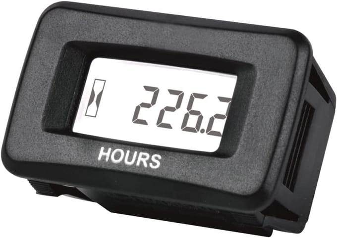 Digitale AC/DC Urenteller 5-277V voor Grasmaaiers, Tractoren en Generatoren