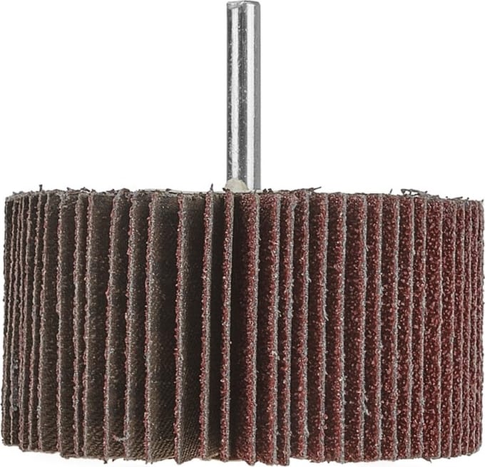 GEKO Flapwiel P60 - Medium Korrel - 80x40mm - 6mm As - Synthetische Hars