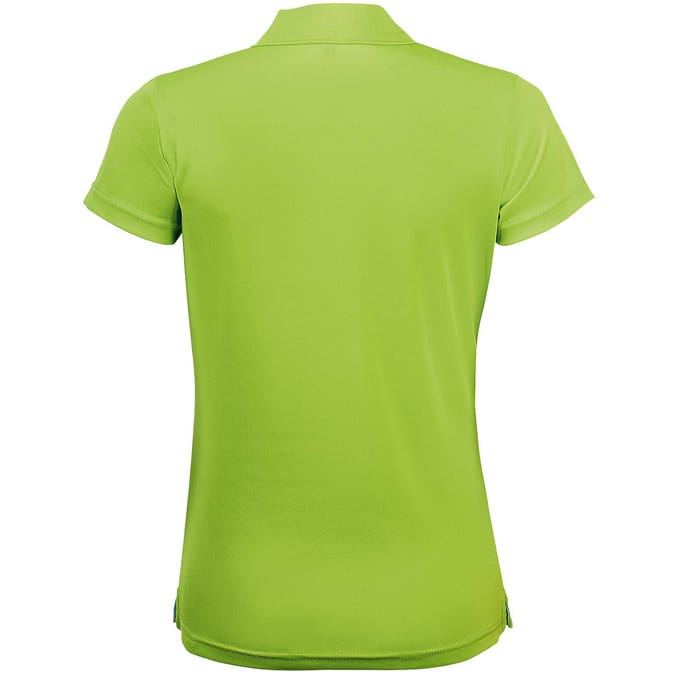 SOLS Dames/dames Performer korte mouw Pique Polo Shirt (Appelgroen)
