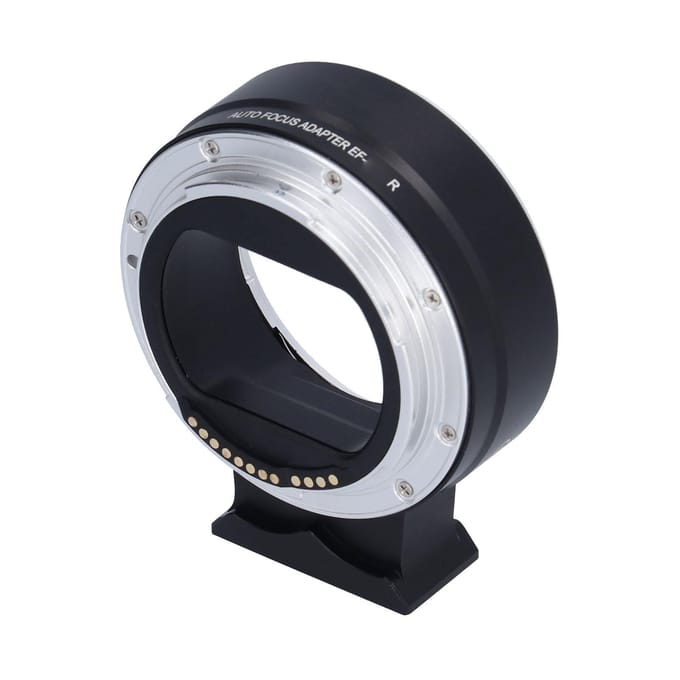 NEWYI EFEOS R Elektronische Autofocus Camera Lens Mount Adapterring voor Canon EFS Lens naar EOS RF black