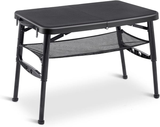 Inklapbare Campingtafel - Verstelbaar, Lichtgewicht en Duurzaam voor Buiten en Binnen