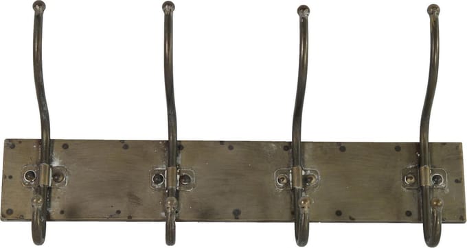 Kapstok Milo metaal 4 haken