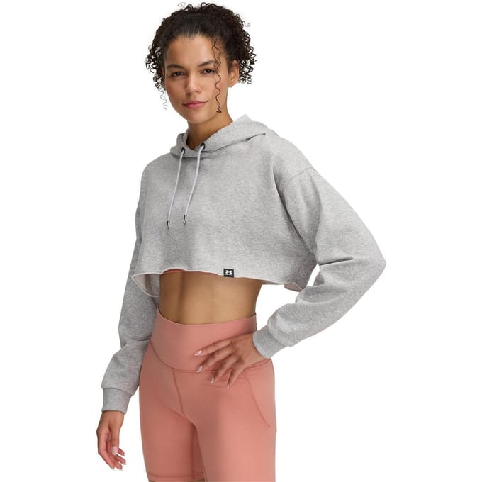 Under Armour Dames/Dames Trekkoordhoodie (Grijs)