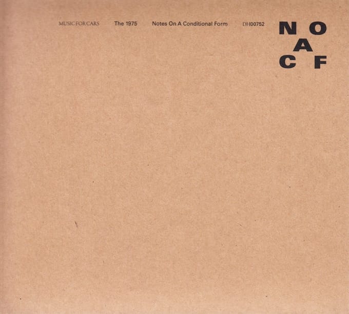 The 1975 - Notes On A Conditional Form (CD)