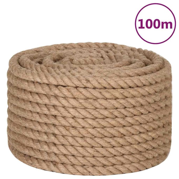 vidaXL - Touw - 20 - mm - 100 - m - 100% - jute