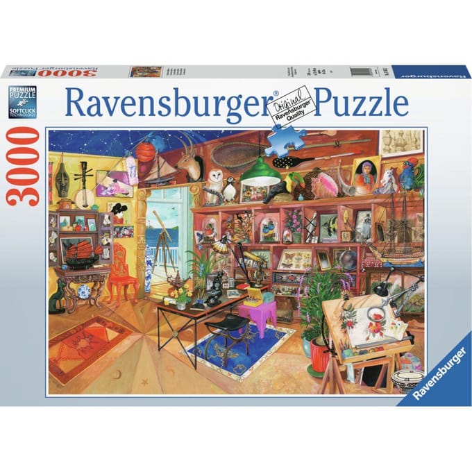 Ravensburger puzzel Curious Collection 3000 stukjes legpuzzel kunst.