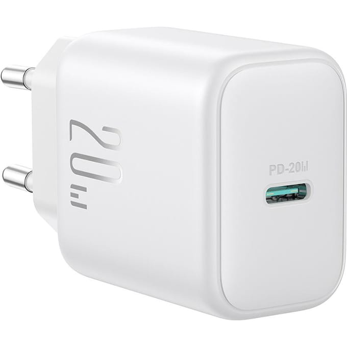 Joyroom JR-TCF20 USB-C PD 20W network charger - white