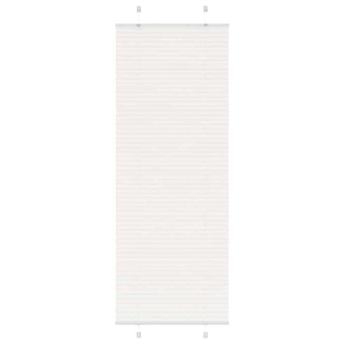 vidaXL - Plissé - rolgordijn - 70x200 - cm - stofbreedte - 69,4 - cm - polyester - wit
