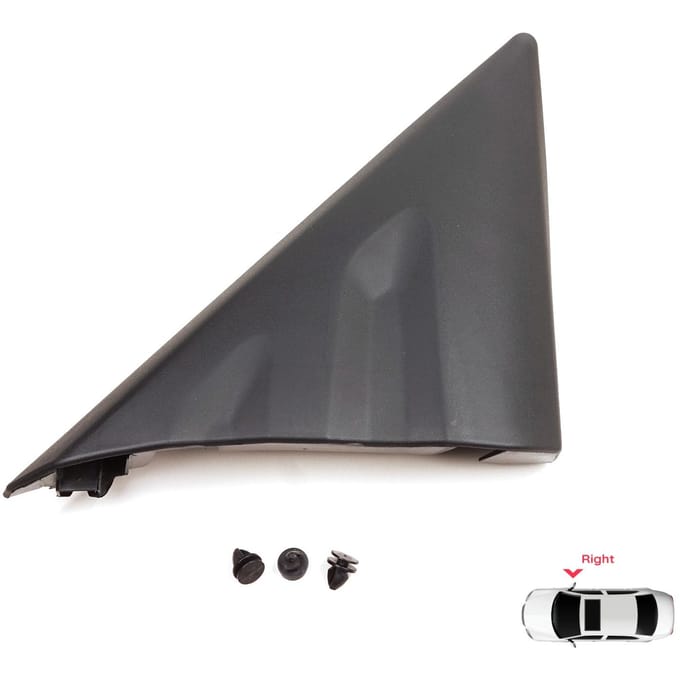 ESP1221-2 Zijaanzicht Rechts Spiegeldriehoek Deurspatbord Trim Cover voor Ford Transit MK8 T18 V363 2013-2024 2016818