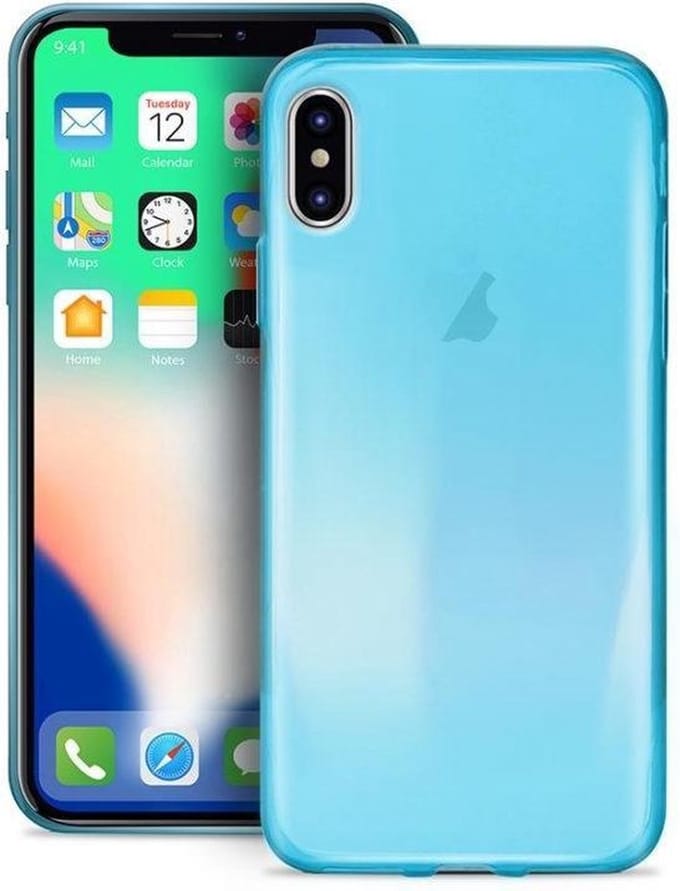 Puro zadnÃ­ kryt "0.3 NUDE" pro Apple iPhone X, mod