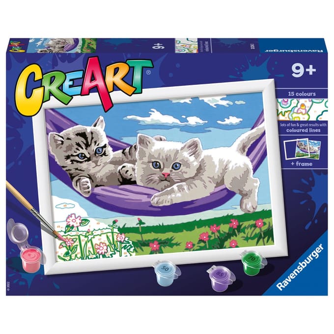 Ravensburger CreArt Hammock fun - Schilderen op nummer voor kinderen