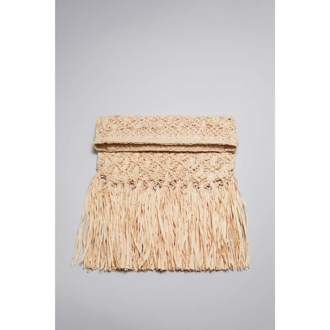 & Other Stories Gaele Straw Clutch Beige Größe: OS | Clutches Outlet | Damen | Braun