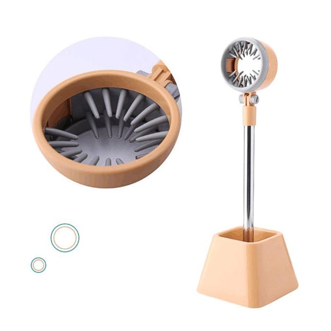 Présentoir pour sèche-cheveux pour animaux de compagnie, base lourde, robuste, durable, support rotatif à 180 degrés pour sèche-cheveux white