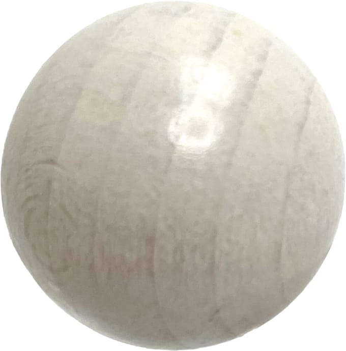 Boulemaus - Jeu de Boules - 6 Buts - kleur wit - 30mm