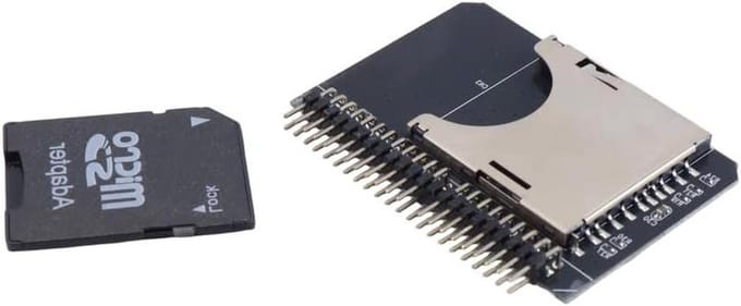 SD naar IDE adapter - SD kaart adapter - Opslag uitbreiden - 44-pins IDE interface