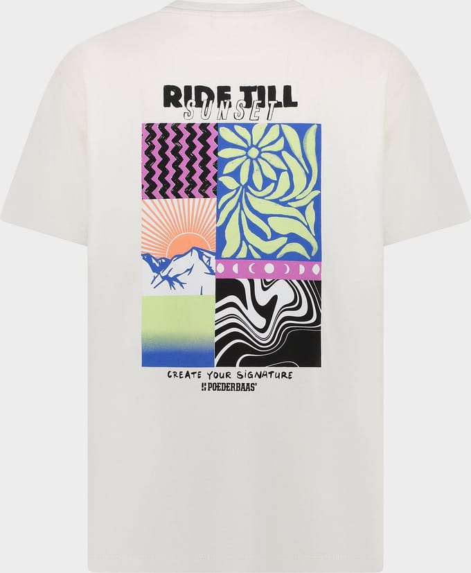 Arty T-Shirt Heren Off White M