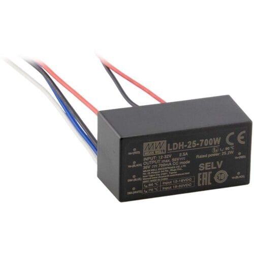 MEAN WELL LDH-25-350W LED-driver 25.2 W 0.35 A 12.5 - 72 V 1 stuk(s)