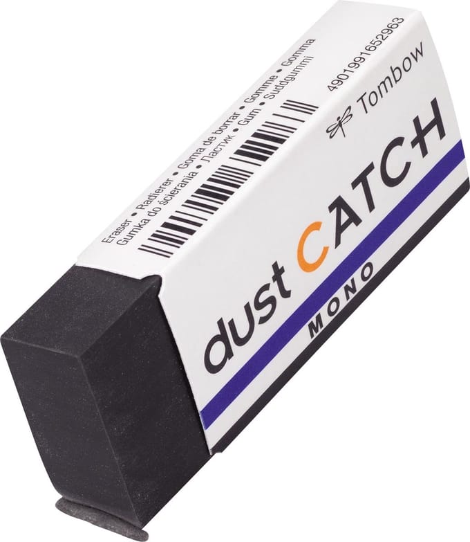 Tombow gum MONO dust CATCH, 19 g 20 stuks