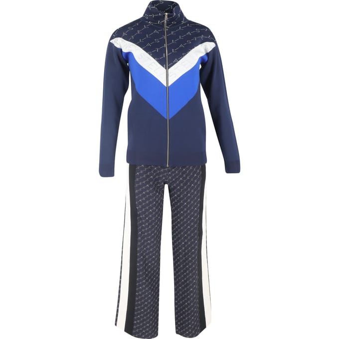 Stella McCartney Monogram trainingspak van marineblauw katoen