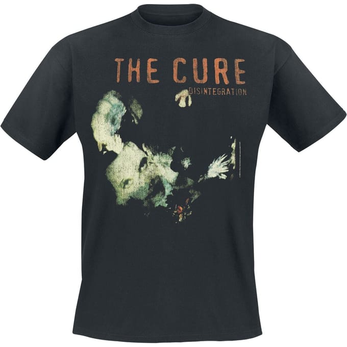 The Cure T-shirt - Disintegration - S tot 4XL - voor Mannen - zwart