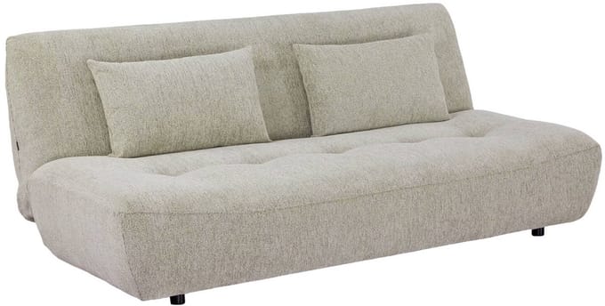 sweeek - 3-zits slaapbank van chenille stof - klik