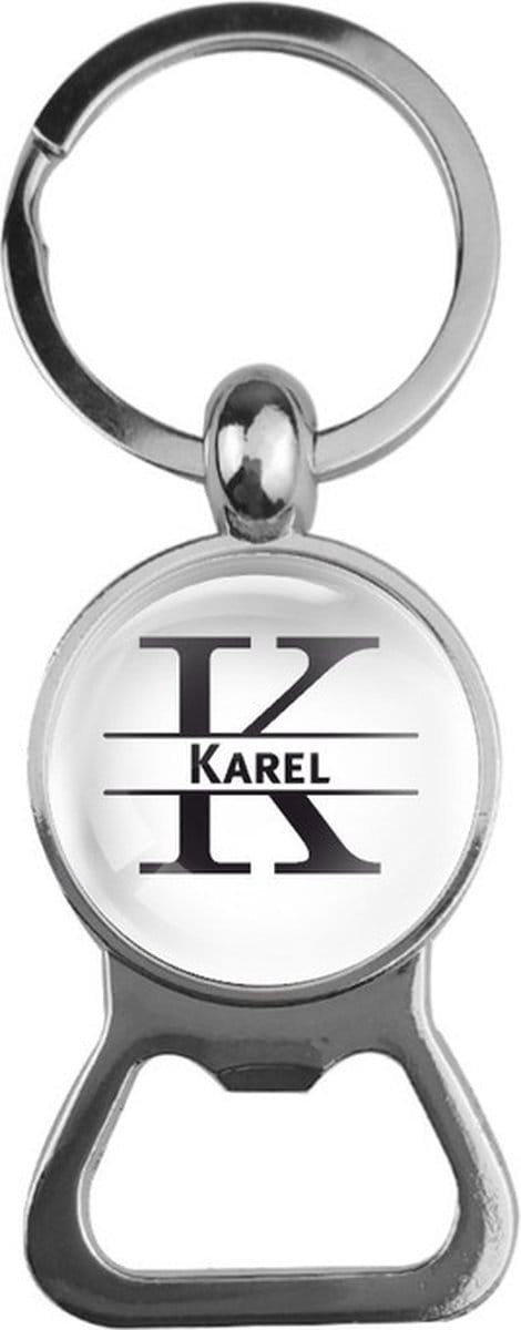 Bieropener Glas - Karel