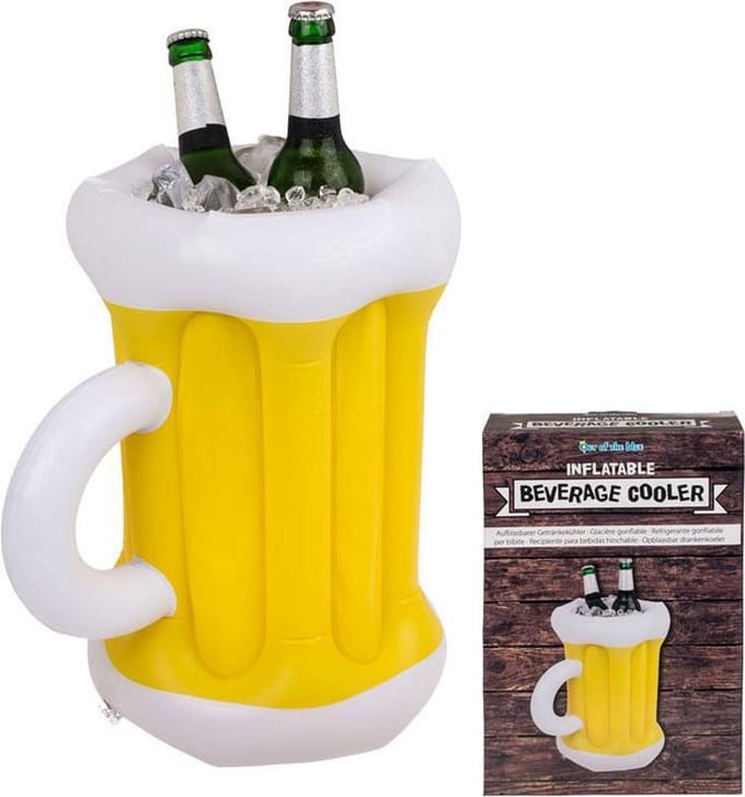 Opblaasbare Bierkoeler - Drankenkoeler - Bierglas