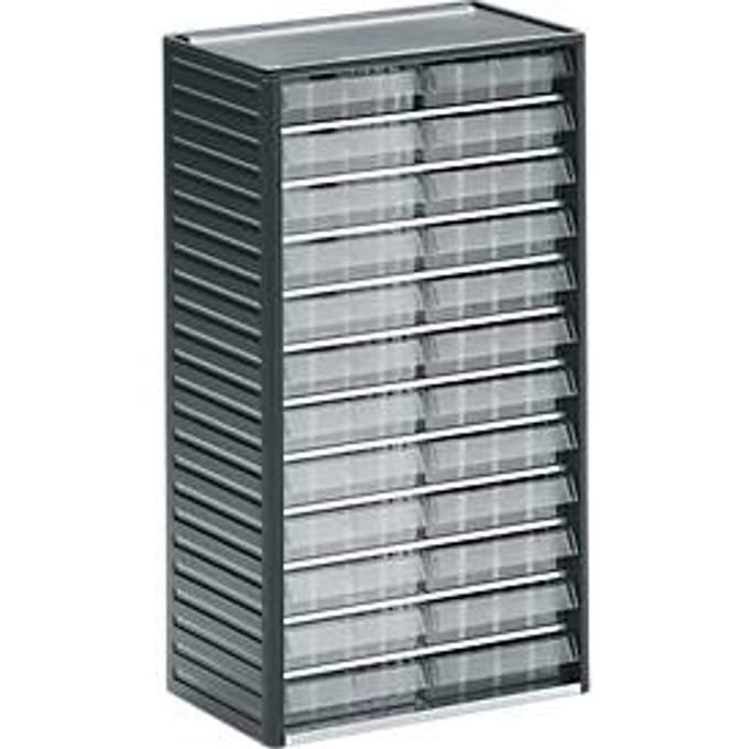 Treston onderdelenkast type 552, 24 schuifladen