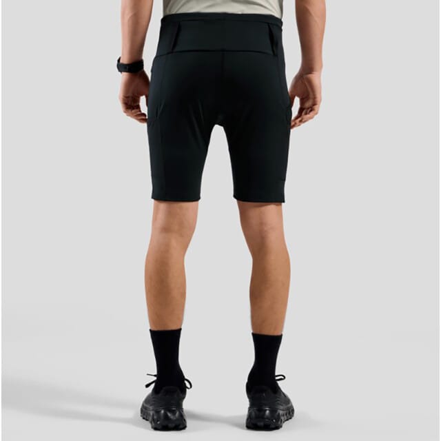 Odlo Odlo Tights short X-ALP TRAIL CARGO ZWART - Maat XL