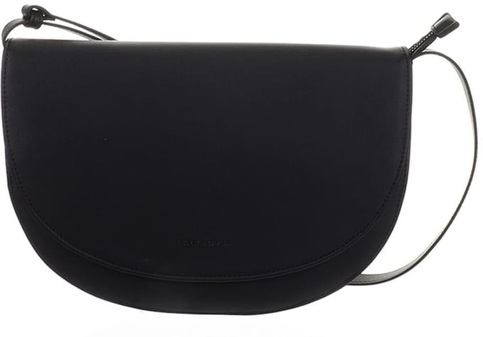 Monk and Anna - Soma half moon bag - Schoudertas Dames | Zwart - 30 x 6 x 19,3 cm