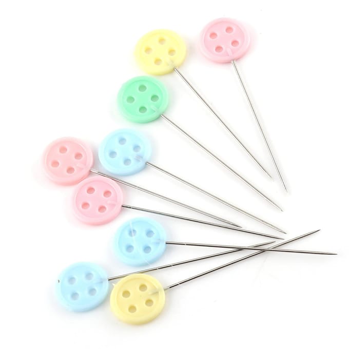100 stuks DIY naai-patchworkspelden en quiltgereedschap white