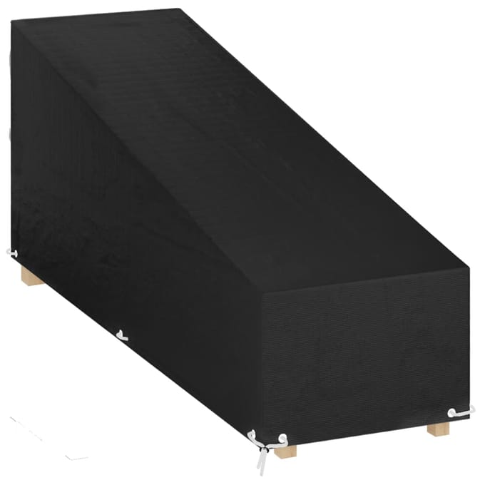 vidaXL - Ligbedhoes - met - 12 - oogjes - 205x75x40/70 - cm - polyetheen