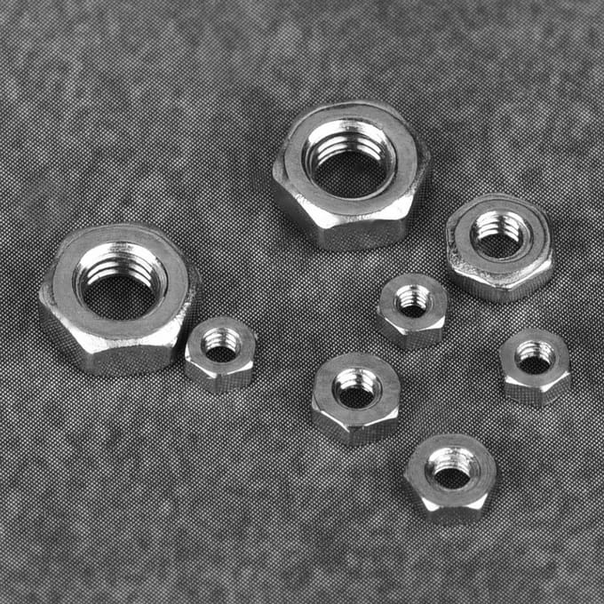 140 stuks M1M1.2M1.4M1.6M2M2.5M3 Draad Roestvrij Staal Zeskant Zeskantmoeren